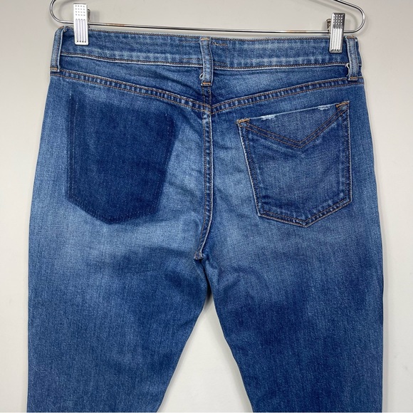 Derek Lam 10 Crosby Mila Mid Rise Girlfriend Patchwork Released Hem Jeans 27 - Picture 7 of 16